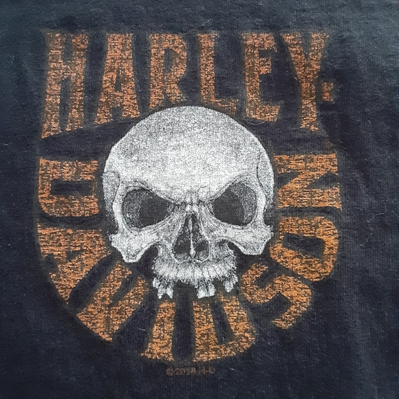HARLEY-DAVIDSON BLACK SHORT SLEEVE CREW T SHIRT (POCONO MOUNTAINS, PA) MENS 5XL - Picture 8 of 9